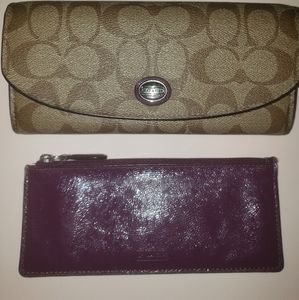 Coach Sig wallet